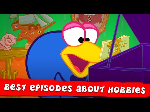 KikoRiki 2D | Best episodes about Hobbies | Cartoon for Kids