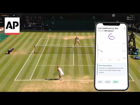 Video Thumbnail: Could Wimbledon's new AI app features replace sports commentators?