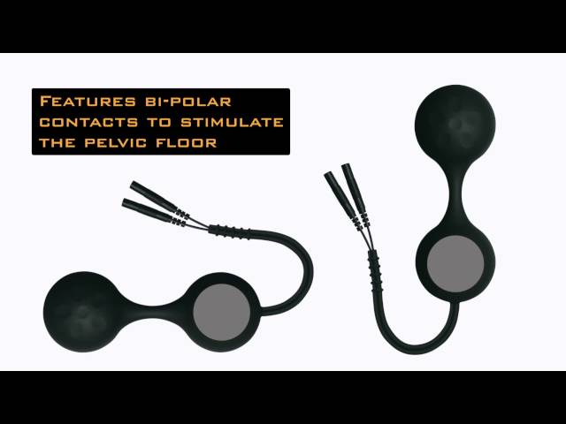 Video teaser per ElectraStim Silicone Noir Lula Kegel Balls / Beads
