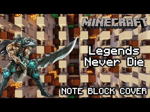 Candy Craft - Legends Never Die - Minecraft Note Block Cover