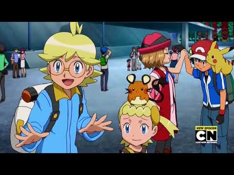 Pokémon XYZ: Serena being a wife to Ash (u///u) 🌸💓💕💖