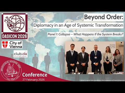 DASICON 2026 | Panel 1: Collapse – What Happens If the System Breaks?