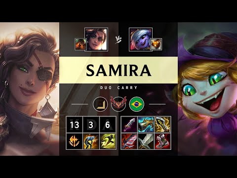 Samira ADC vs Tristana - BR Grandmaster Patch 25.09