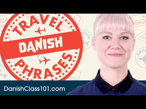 All Travel Phrases You Need in Danish! Learn Danish in 10 Minutes!