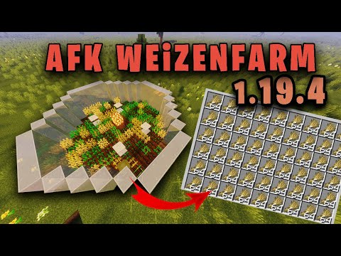 automatische Weizenfarm (einfach) 1.19.4 Tutorial