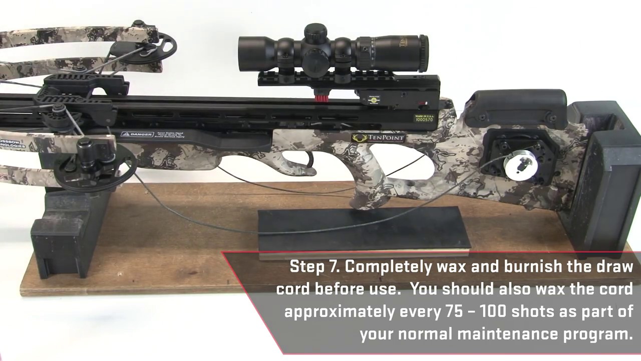 <h6>How to Install an ACUdraw Unit in a TenPoint Quick-install Style Stock</h6>