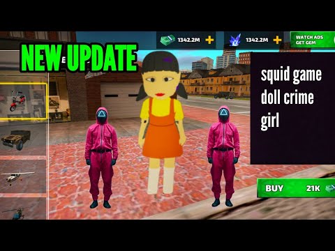 squid game doll in vice town || new update || rope hero vice town || pagal gamerz