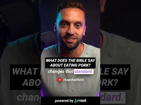 What does the Bible say about eating pork? #jesus #bible #holyspirit #christianity #god