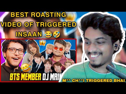 I Faced Off Against BTS Member DJ Mrinal - Tea with Triggered Ep.3| REACTIONTUBE |