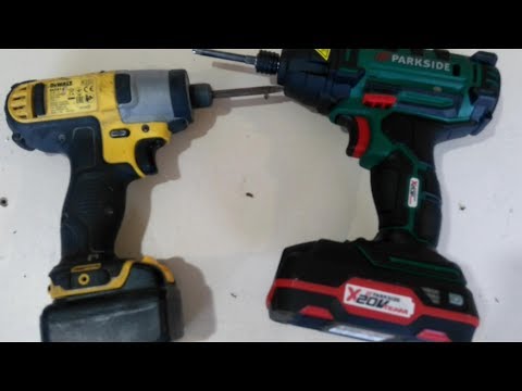 TESTING DEWALT VS PARKSIDE