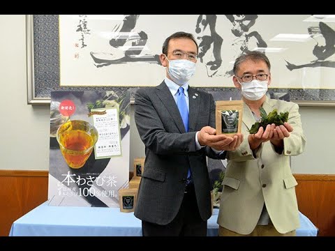 Já imaginaram chá de wasabi? Pois é ele não é picante e vem como mais “umami” que o chá verde