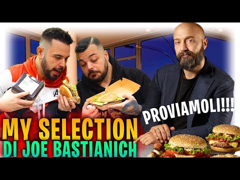 Degustiamolo: Joe Bastianich MY SELECTION, proviamoli tutti! - McDonald's 2020 MUKBANG