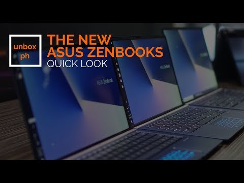 First Look: Asus Zenbook 13 (2018)
