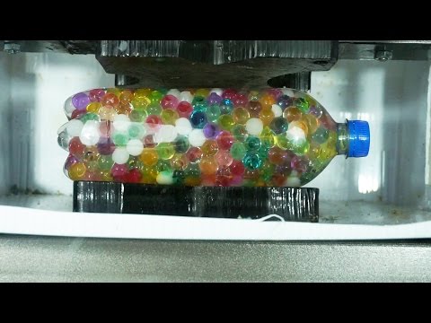 Orbeez Balls Extruded With Hydraulic Press Video