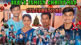 baki's home Christmas vlog | baki's family Christmas celebrations 2022 |#christmas#prasanthbaki#vlog