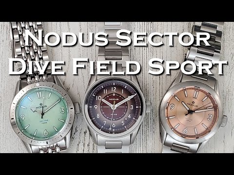 Nodus Sector watches - Dive, Field, and Sport #nodus #nodussector
