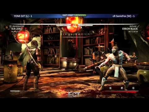 MKX Grand Finals @ ECT 2015 - YOMI DJT vs cR SonicFox [720p/60fps]