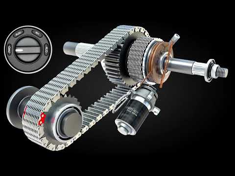 Transfer Case Worn Transfer Chain