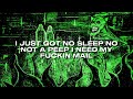 Freddie Dredd Lust Ghost Slowed Lyric Video
