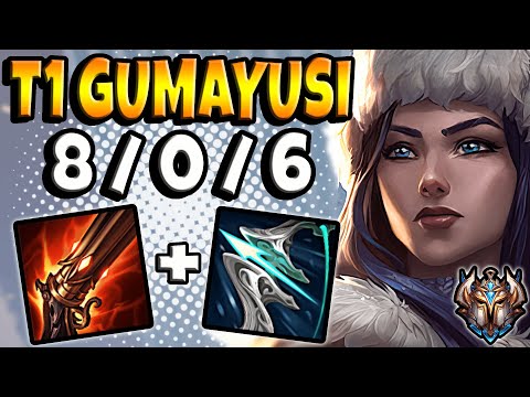 T1 Gumayusi Caitlyn vs Ezreal ADC [ Perfect KDA ] Patch 12.5 Ranked Korea ✅