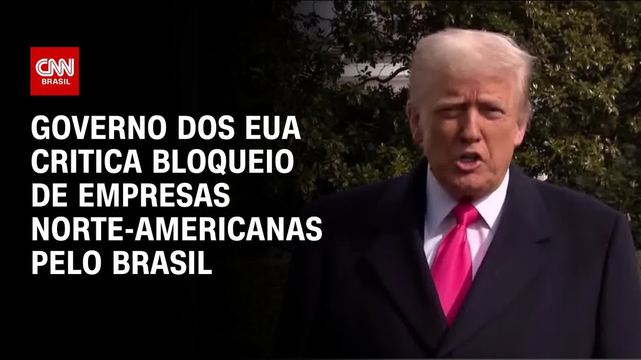 Governo dos EUA critica bloqueio de empresas norte-americanas pelo Brasil | CNN 360º