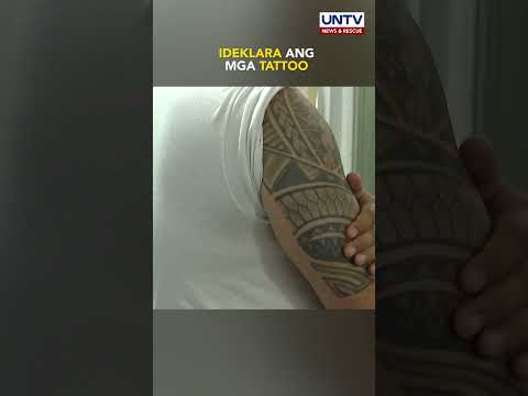 Tattoo ng mga pulis, ipinadedeklara na; Polisiya sa pagbubura ng visible marks, pinag-aaralan – PNP