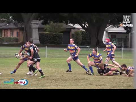 2016 NHRU Round 8 Premier 3 Highlights - Hamilton Hawks v Maitland