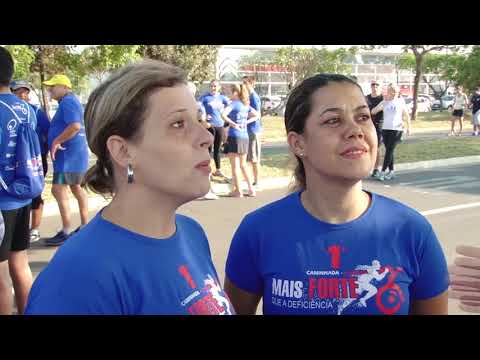 ONG realiza corrida para combater preconceitos contra deficientes
