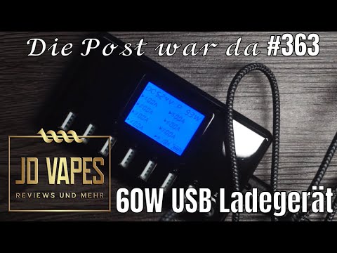Ziwodiv 60W USB Ladegerät Mehrfach 8-Port Multi Ladestation 🔴 𝓙𝓓 𝓥𝓪𝓹𝓮𝓼 𝓓𝓲𝓮 𝓟𝓸𝓼𝓽 𝔀𝓪𝓻 𝓭𝓪 #363