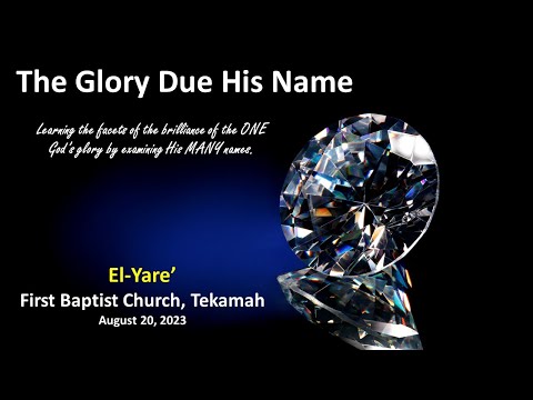 2023 08 20 El Yare Awesome God