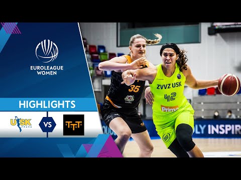 ZVVZ USK Praha - TTT Riga | Highlights | EuroLeague Women 2021/22