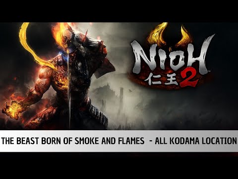 Nioh 2 - THE BEAST BORN OF SMOKE AND FLAMES - 100% Kodama & Hot Spring location - Trophy/Achievement