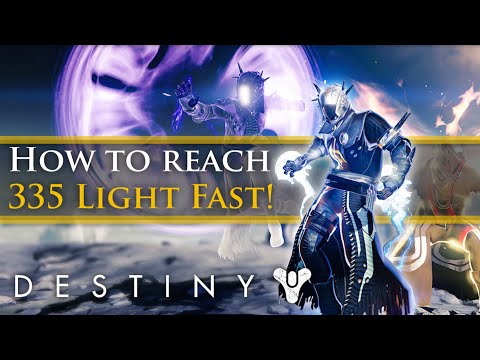 Destiny - April Update - How to get to 335 light fast!