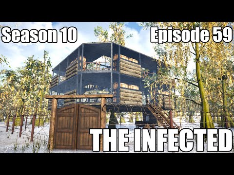 The Infected S10E59 - Finishing up the treehouse, well 99% finished