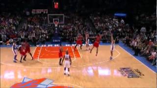 Iman Shumpert DUNK ON BUM CHICAGO BOOZER IN KNICKS DOUBLE OT WIN 100-99