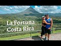 TOURING LA FORTUNA COSTA RICA Arenal Volcano Hanging Bridges La Fortuna Waterfall