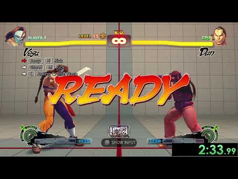 USFIV Vega Trials Speedrun (4:36) WR