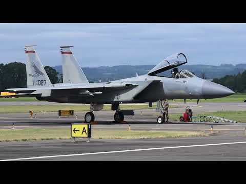 F-15 Start-Up and Takeoff