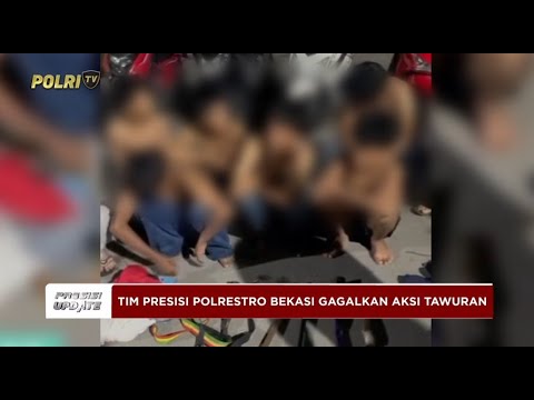 PRESISI UPDATE: TIM PRESISI POLRES METRO BEKASI GAGALKAN AKSI TAWURAN 28/04/2025 (21.00)