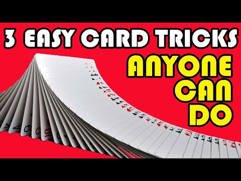 3 Easy Card Tricks ANYONE CAN DO!