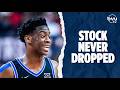 Did AJ Dybantsa's performance at the NBA combine affect his draft stock? | BYUtv