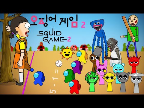Among Us in the SQUID GAME 2 Animation | Incredibox Sprunki VS among us | Netflix