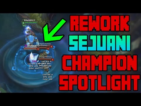 Sejuani Champion Spotlight | League of Legends 7.9 | Patch 7.9 | Tank Update Rework