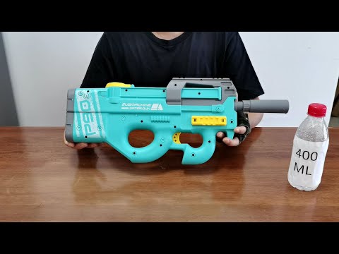 P90 Water Gun Unboxing 2022 - Electric Water Rifle