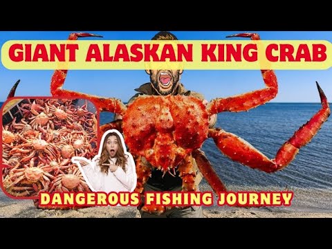 King crabs are delicious and expensive, but do you know how they are caught? Giant Alaskan crabs