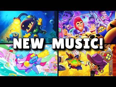 All Season 46 & 47 Menu Music!🤩🔥 | Brawl Stars