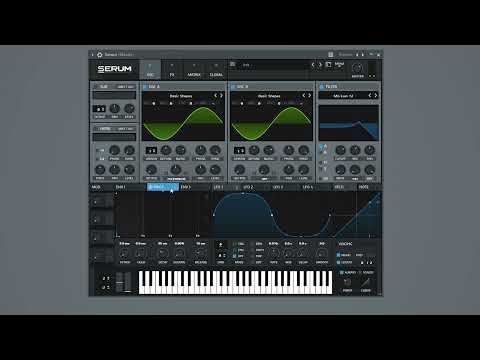 [Serum Tutorial]Vindata/Skrillex  - Favor Lead Synth