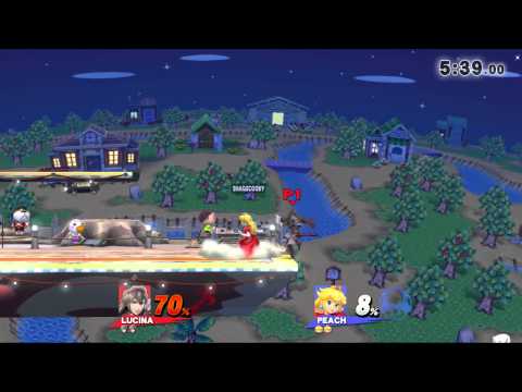 Smash4 Artefx (Donkey Kong + Peach) Vs Tucabert (Mario + Lucina) Losers Round 3