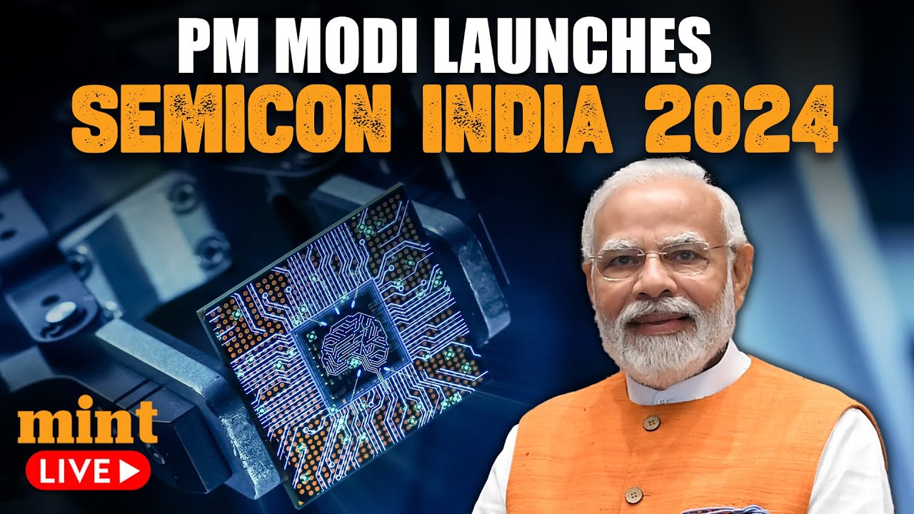 LIVE: PM Modi Inaugurates Semicon India Conference 2024 | Global Semiconductor Conference