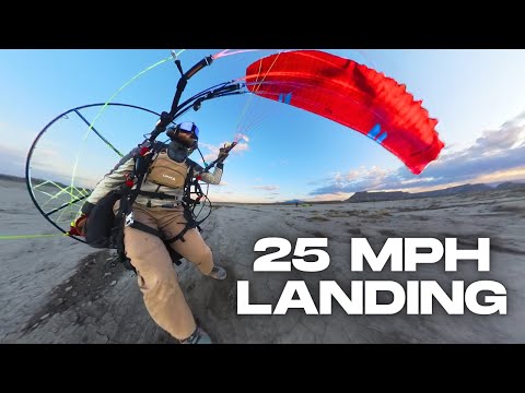 How To Land In STRONG WIND (15-30mph) Without Breaking Equipment Or You.
